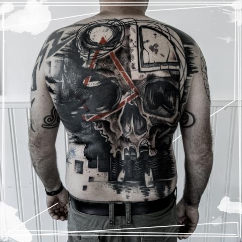 <p>A big cover up on Mario's back, thank you Mario!</p>
