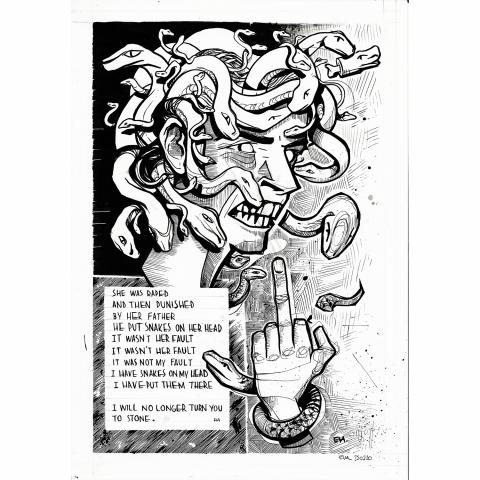 <p>Medusa<br />
ink on paper<br />
<span style="line-height:100%">29,7 x 42,0</span></p>
