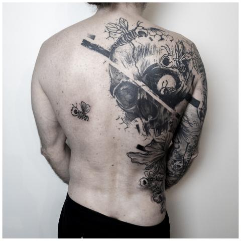 <p>Back and rib piece for Wouter.</p>
