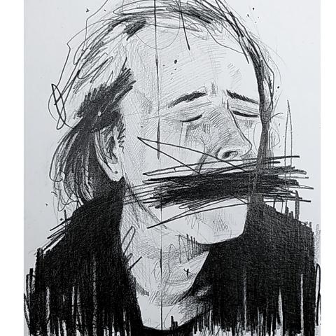 <p>Not well</p><p>Pencil on paper</p><p>A4</p>