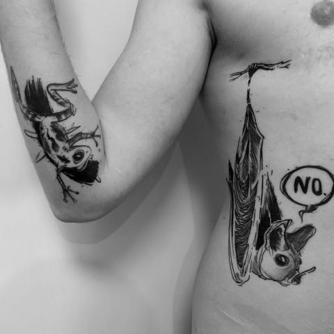 <p>I am in love with this photo sent to me by Liam, how well these creatures fit together!&nbsp;<br>Thank you Liam !</p>