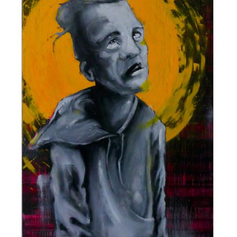 <p>Wachtmuziek<br>Olieverf op doek<br>120 x 80 cm<br><br>€ 1200<br><a href="mailto:eva@mpatshi.be">eva@mpatshi.be</a> bij interesse&nbsp;</p>