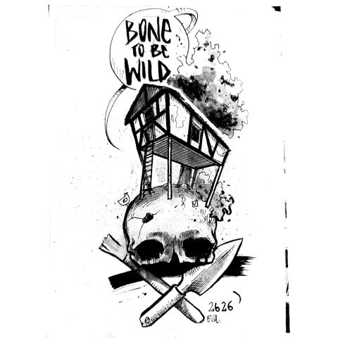 <p>Archeology tattoo design.</p>