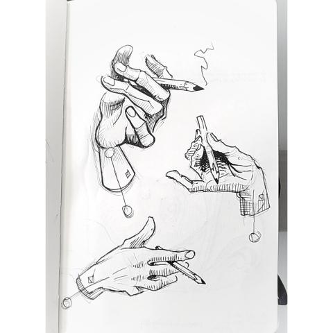<p>hands are made for creating.<br>&nbsp;</p>